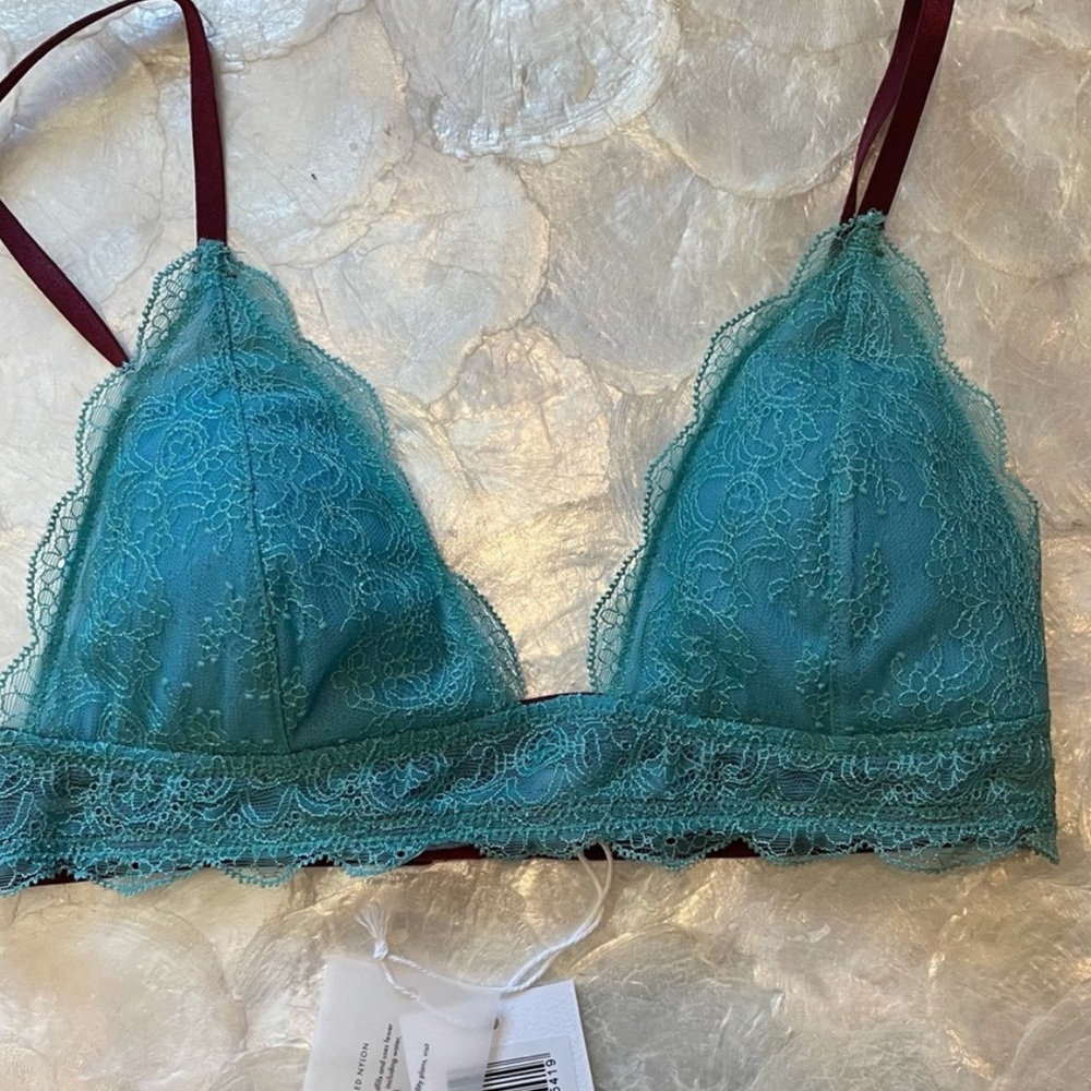 Teal bralette